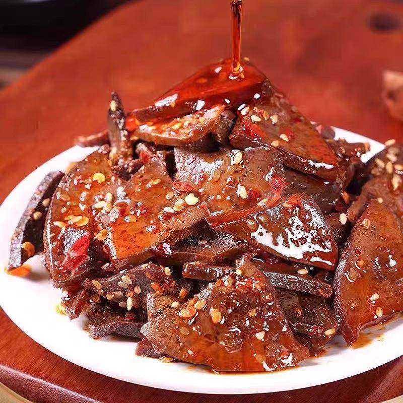 柴火猪肝麻辣香辣味真空小包装猪肝即食追剧办公室零食官方旗舰店