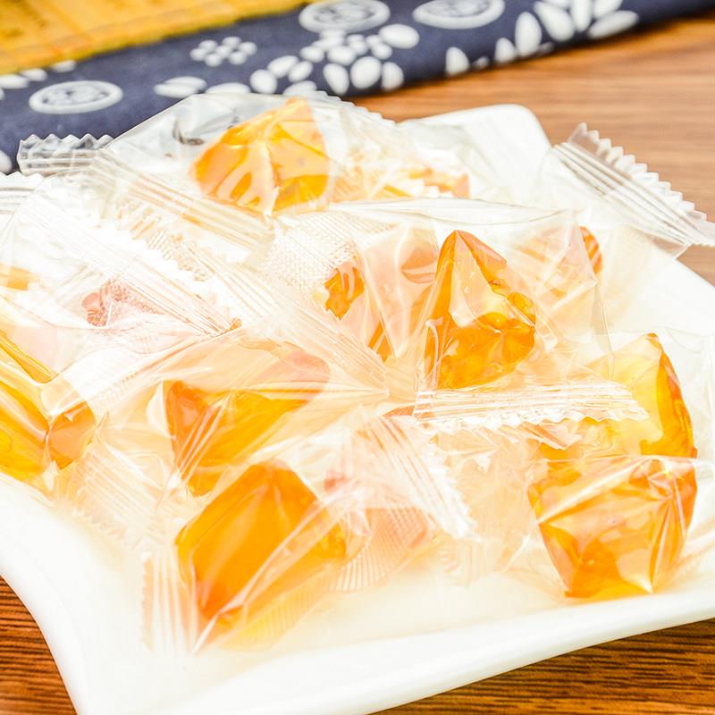 新品瑜衡松仁粽子糖400g麦芽糖松子糖上海特产小吃休闲零食糖果