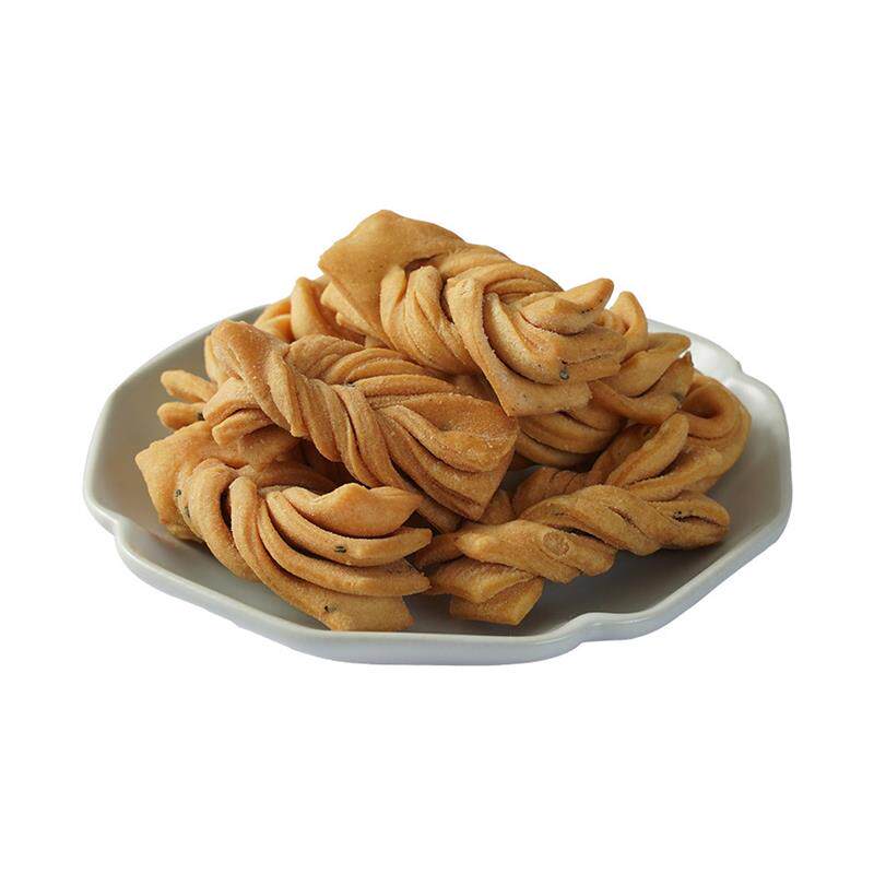 年货老北京特产香酥脆麻花500g单独包装办公室休闲零食咸味小吃