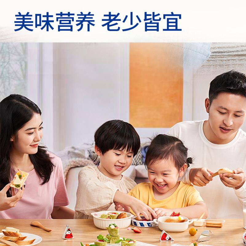 新品乐芝牛进口小三角奶酪儿童早餐面包涂抹乳酪芝士零食即食16g*