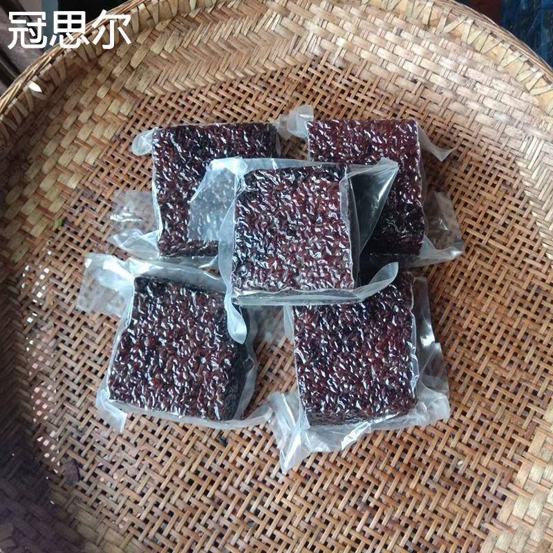 湘西猪血粑肠怀化特产糯米糍粑血粑鸭手工现做糯米血粑500g包邮