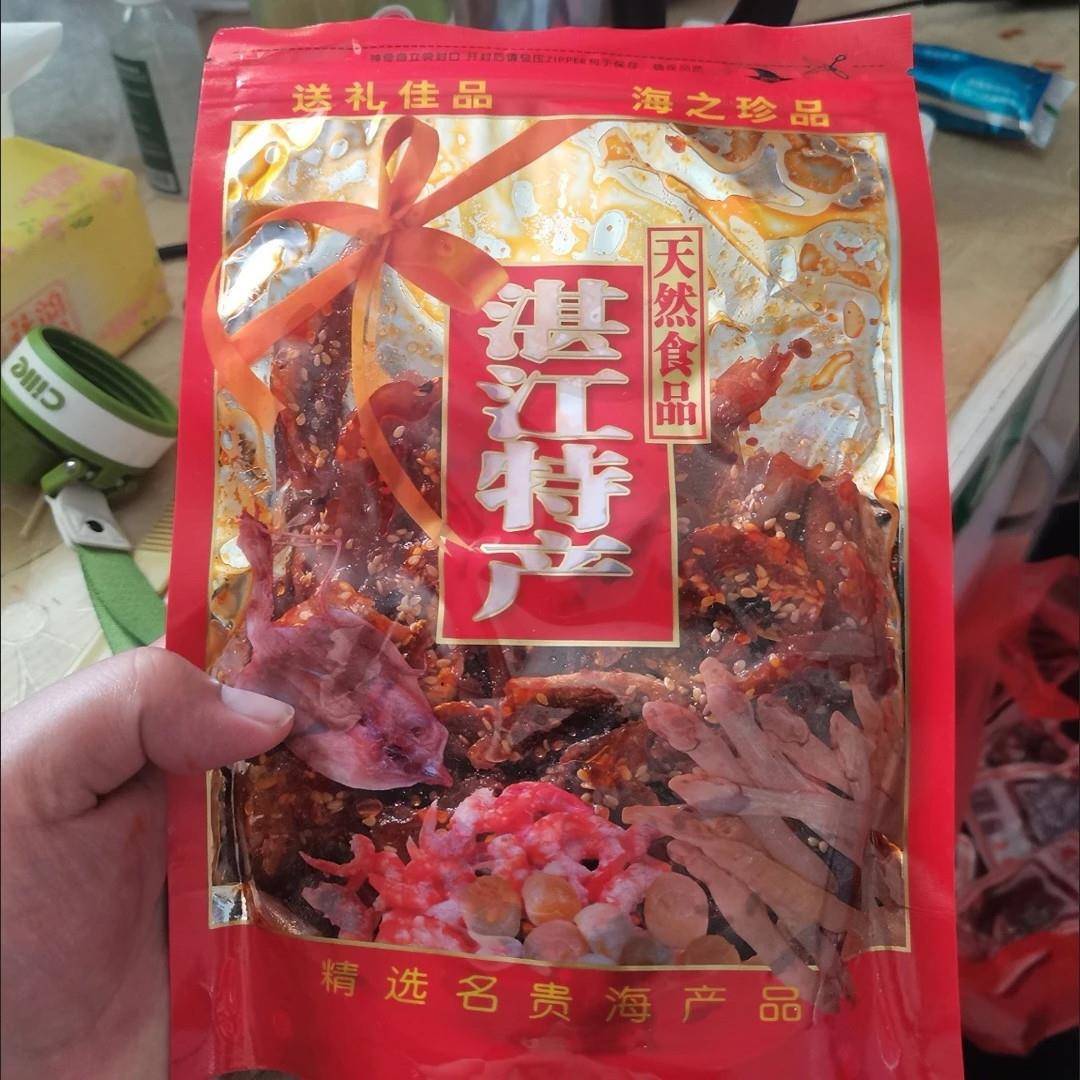 香辣味黄花鱼湛江即食麻辣鱼干小吃零食甜辣鱼片非高级海味鱼干