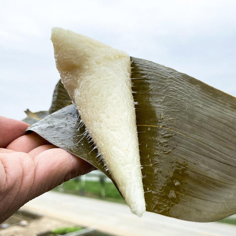 粽子现包白米粽手工纯糯米清水小棕子端午无馅原味新鲜三角粽湖南