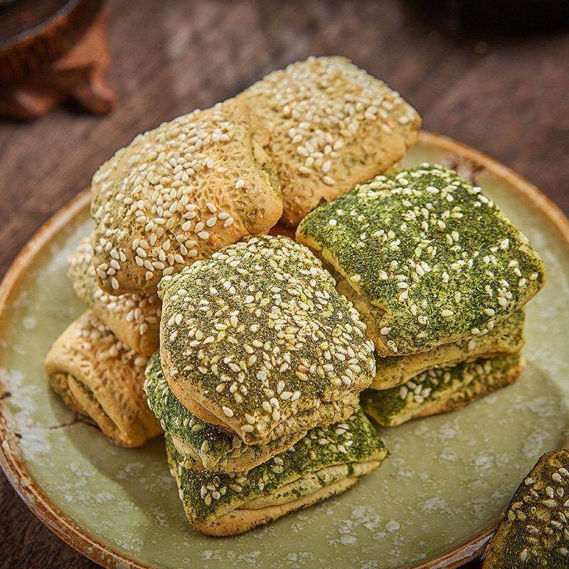 奉化千层饼 宁波溪口特产 蒋氏老家千层饼 饼干 海苔味/芝麻味