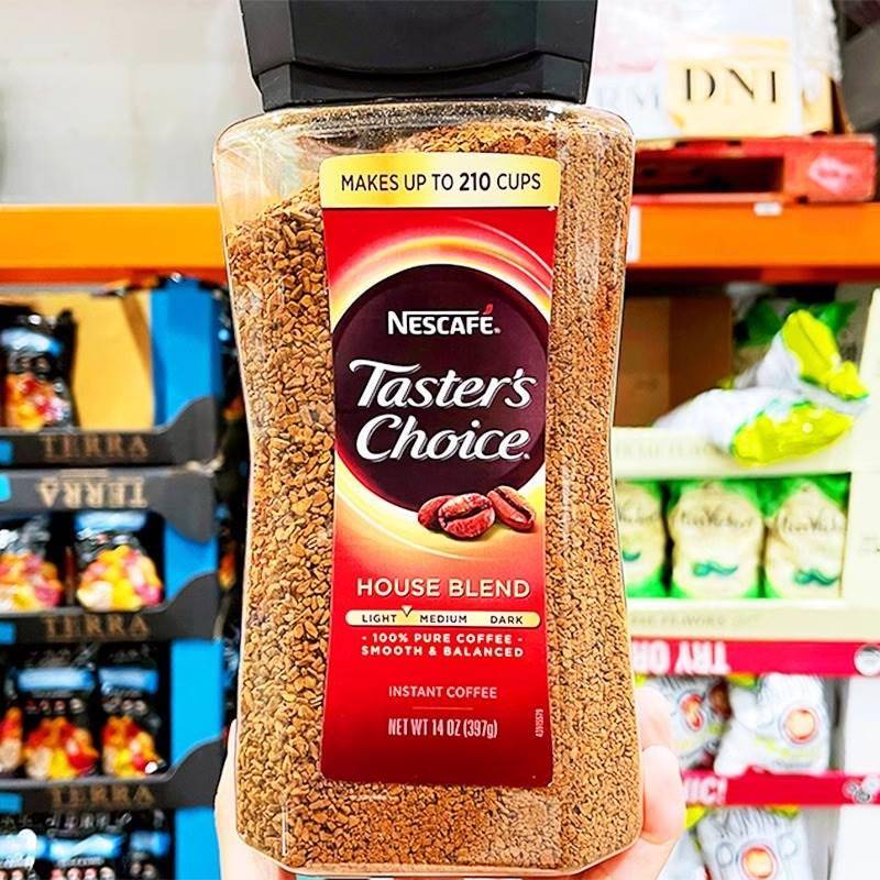 美国原装进口Nescafe金牌雀巢原味速溶咖啡粉397g免煮冲饮无加糖