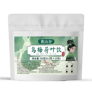 乌梅荷叶饮茶包版升级乌梅汤生津敛肺消积理气生清排浊化湿正品