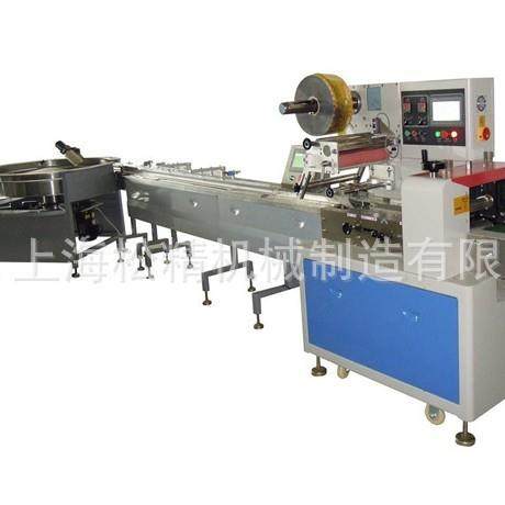 供应防水胶布卷全自动包装设备牛轧糖高速枕式自动包装机