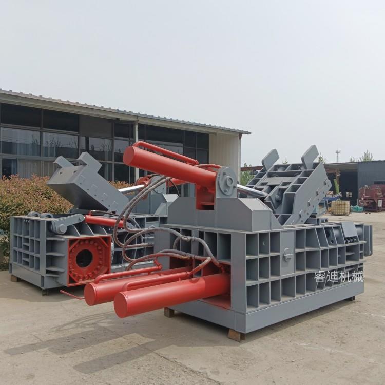 200吨废铁皮钢筋压块机多少钱卧式液压废金属打包机废铁皮压块机