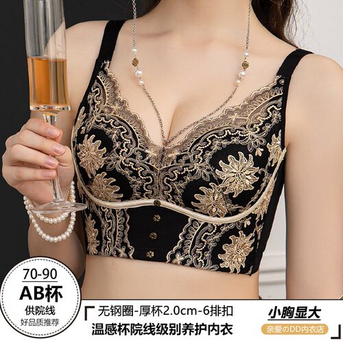 苏黎世院线新款调整型小胸无钢圈内衣收副乳上托R侧收按摩养护文