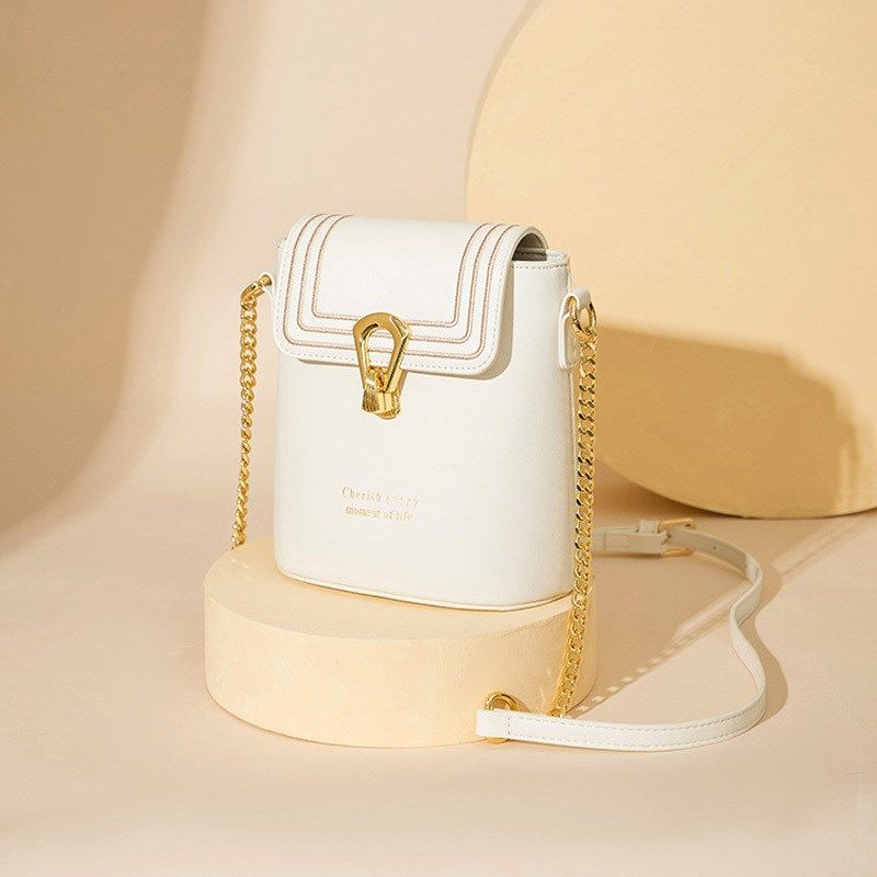 包包新款2025包包女包斜挎水桶包链条精致高颜V值迷你手机小包,箱包皮具/热销女包/男包,水桶包,淘宝优惠券,粉丝福利购,淘宝优惠卷