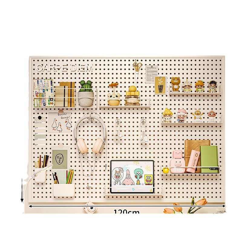 烘焙洞洞板墙上i置物架网红甜品店裱花嘴厨房工具收纳墙不锈钢配