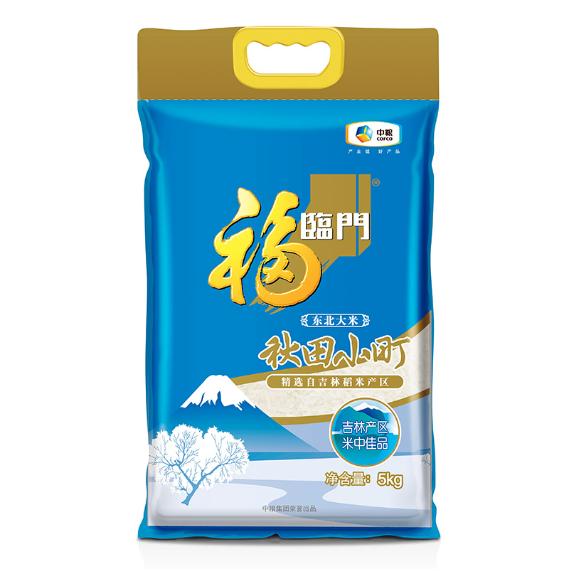 福临门秋田小町东北大米5kg