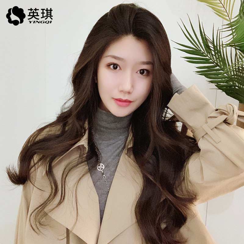 假发女长卷c发大波浪蕾丝真人发丝蓬松自然新式整顶全头套网红发