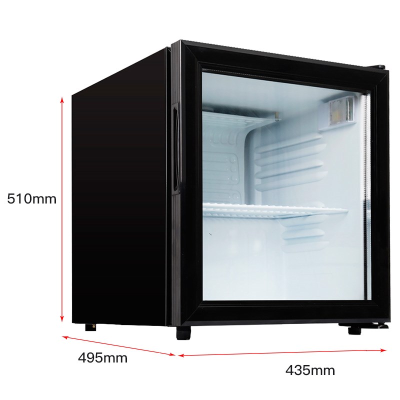 捷盛商用迷你冷柜超市饮料啤酒冷藏玻璃小型台式展示柜家用保鲜柜