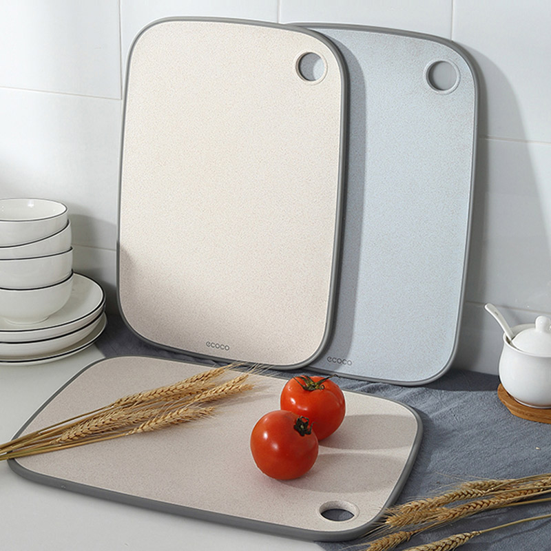 小麦秸秆菜板砧板家用切菜板抗菌防霉塑料案板切水果垫板环保粘板