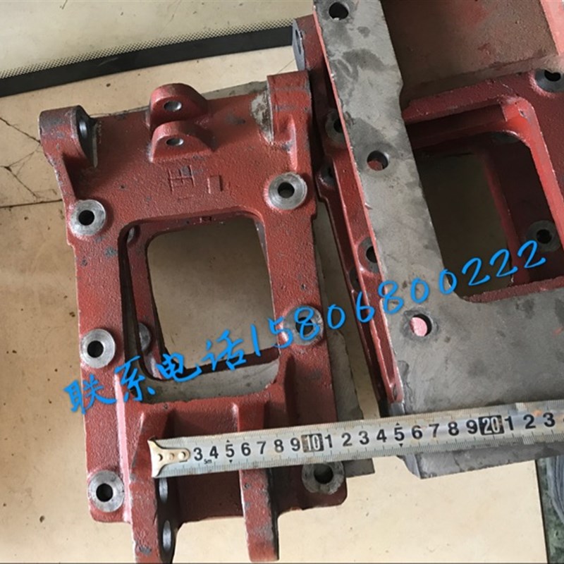 时风单缸拖拉机小四轮七档 十档 牵引板.牵引连接板 后牵引连接板