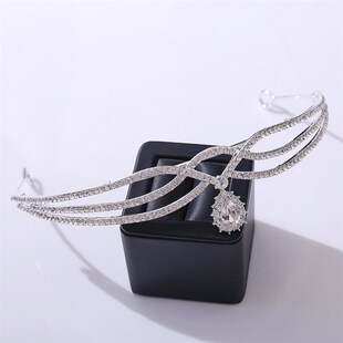 女童芭蕾舞蹈王冠头饰儿童钢琴演出皇冠发饰小朋友生日公主发箍女