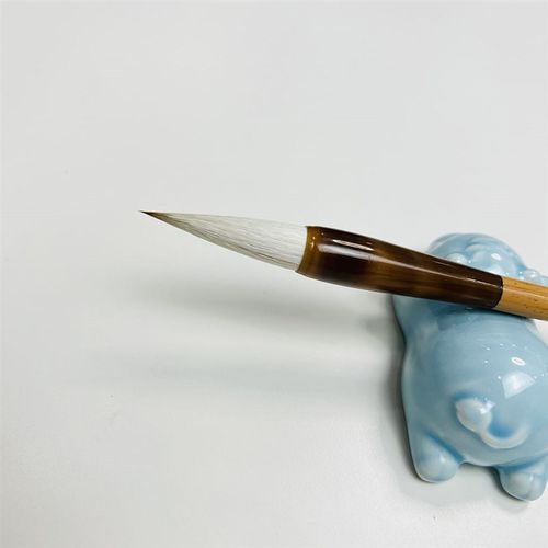 【3支静思】出锋3.5cm中楷兼毫毛笔 金属笔杆 楷书 行书 欧楷颜楷