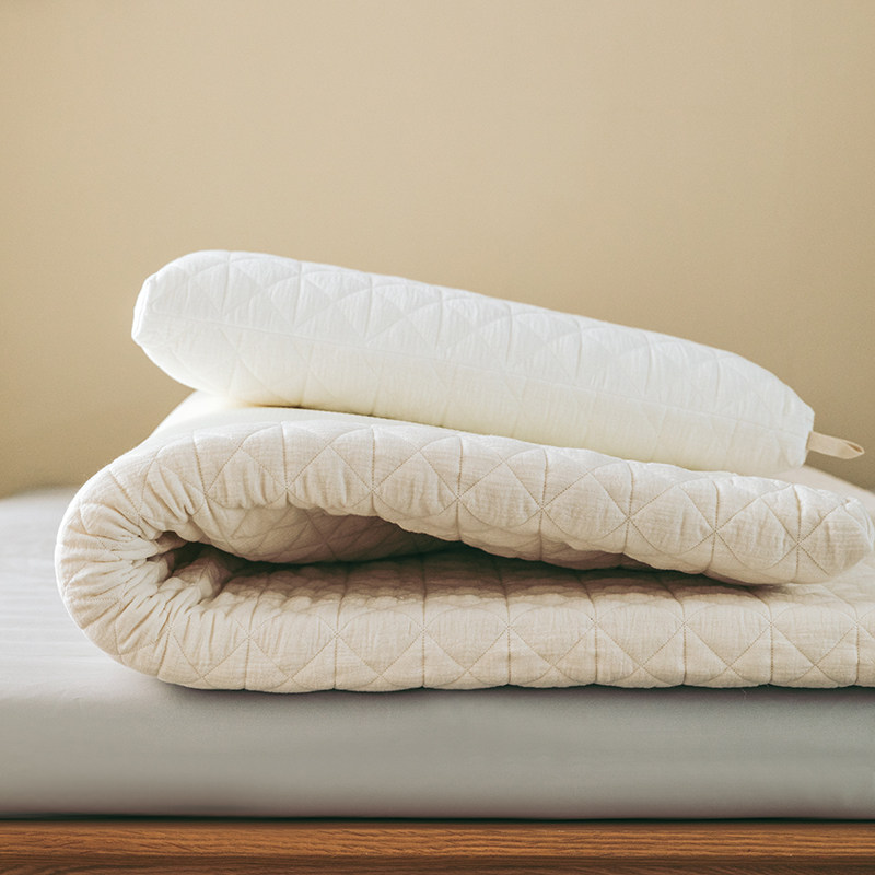 【4D舒压】简约全棉无压记忆床垫可拆洗折叠床护垫纯棉榻榻米垫子