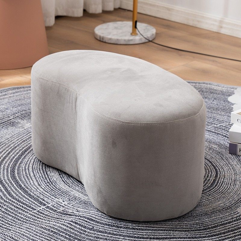 北欧沙发凳脚踏凳轻奢圆凳软皮墩科技布长形凳子进门凳穿鞋凳矮凳,住宅家具,换鞋凳,淘宝优惠券,粉丝福利购,淘宝优惠卷