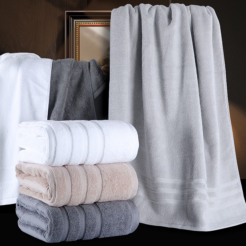 超大浴巾90X180CM特大号纯棉成人家用加厚柔软吸水美容院大码加宽