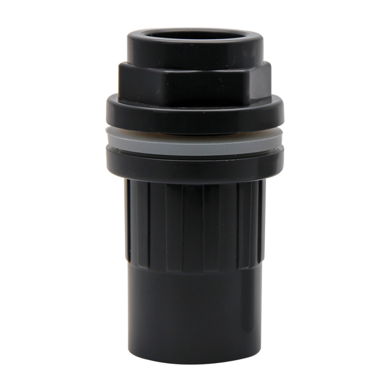 三厘溢彩鱼缸强排上下水管件接头水族箱PVC管道直接底滤下滤溢流