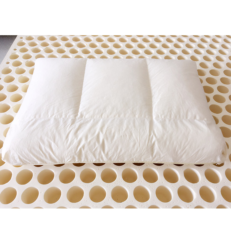 马来西亚天然乳胶碎乳胶填充乳胶枕头纯棉六区护颈调节星级酒店枕