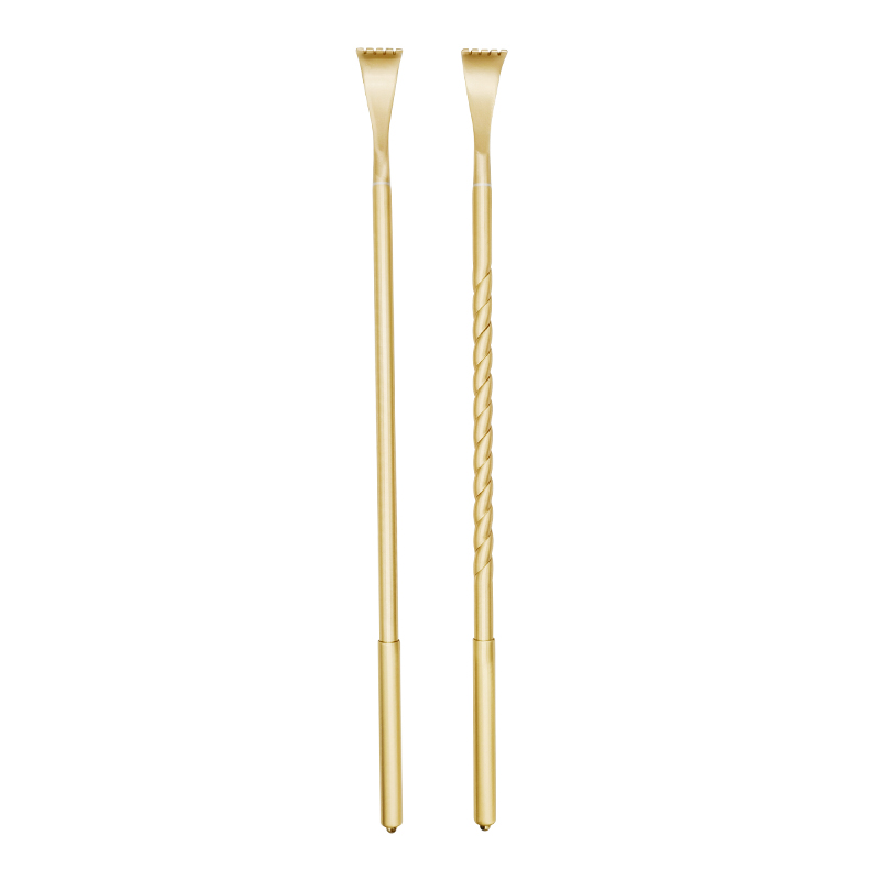 不求人痒痒挠背部抓痒神器黄铜制品抓背器纯铜挠痒扒老头乐孝顺子