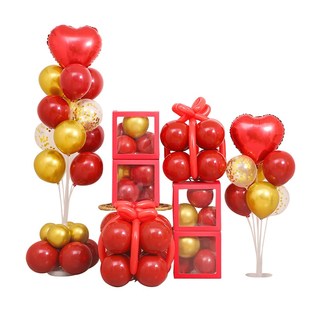 2022公司年会布置气球年终盛典装饰客户答谢会表彰大会创意背景墙