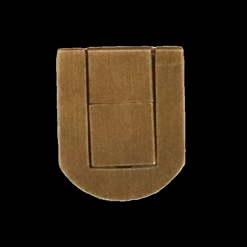 锁扣箱扣卡扣铜配件木箱箱包首饰礼盒日字扣黄铜老式箱子搭扣拉扣