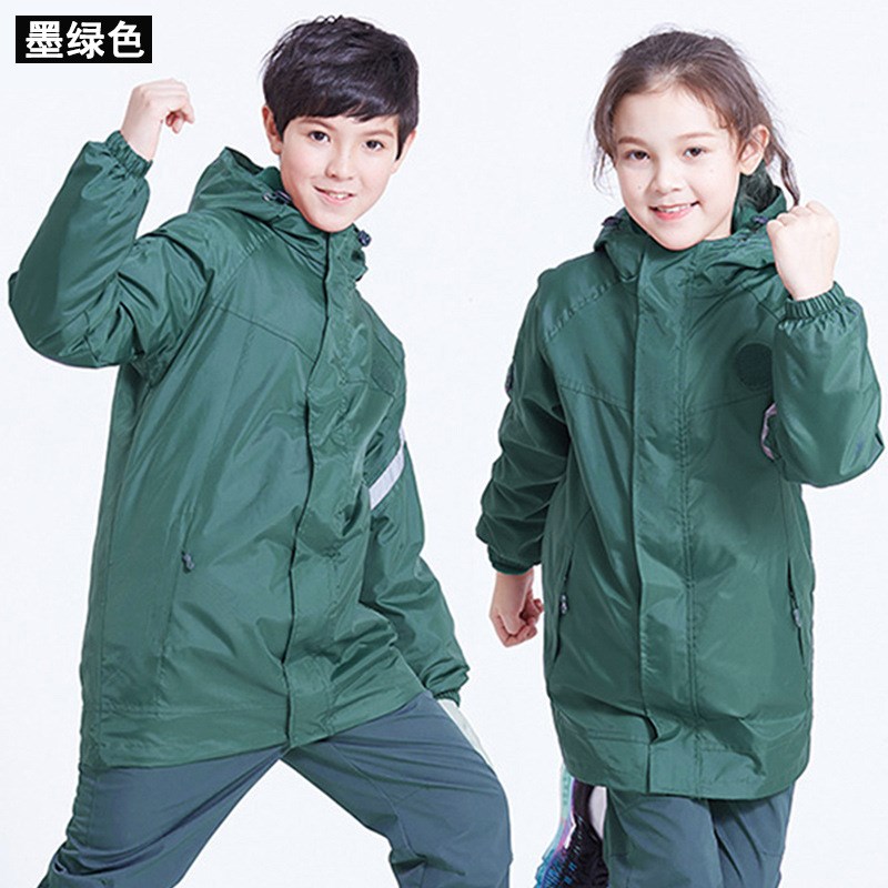 XF06定制款秋冬中小大学生保暖校服可脱卸冲锋衣伊顿专业校服厂商