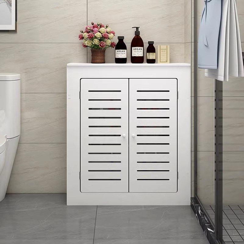 地暖分水器遮挡罩客厅暖气片阀门遮丑置物柜卫生间管道水表遮挡柜