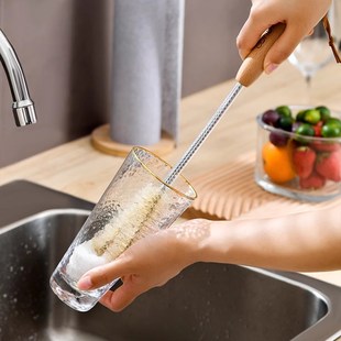 杯刷奶瓶刷洗杯子神器家用厨房长柄清洁纤维丝无死角豆浆破壁机刷