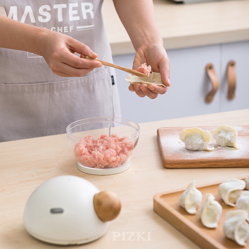 多功能手动料理机 捣蒜泥神器 宝宝辅食机 绞肉机 小巧方便易清洗