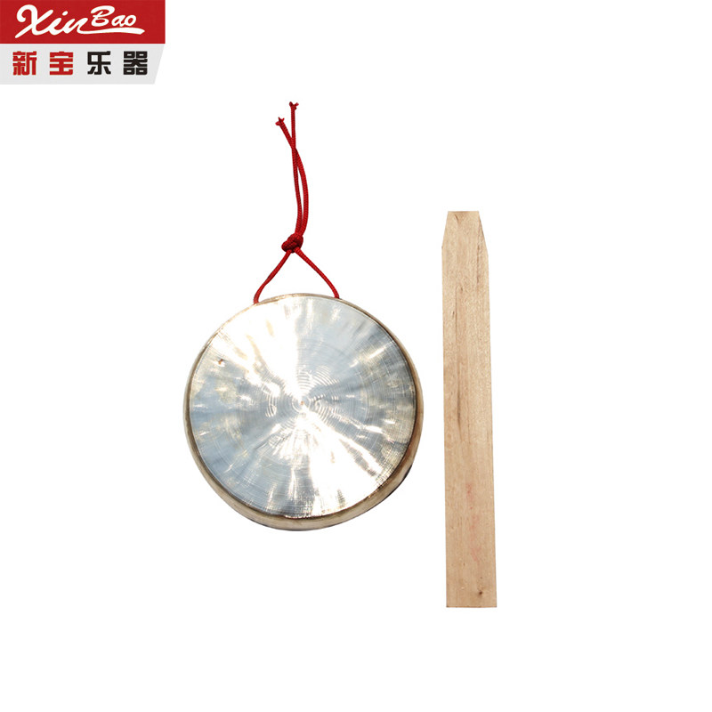 新宝乐器15CM铜锣小锣小才锣小铜锣12CM月锣三句半道具