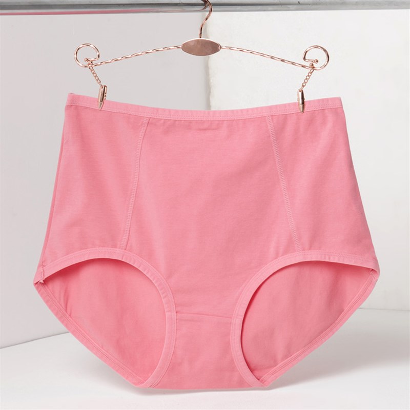 女士大码纯棉内裤高腰胖mm加肥加大200斤妈妈内裤棉质面料收腹全
