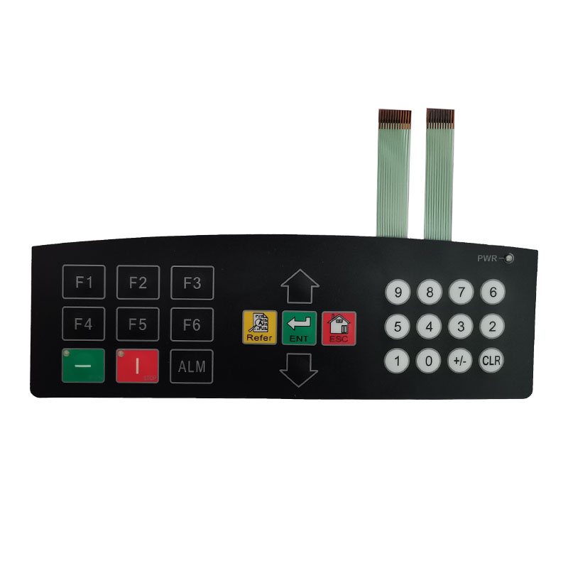 薄膜开关定制PVC/PC/FPC薄膜按键亚克力面板PMMA防水按键标牌标签