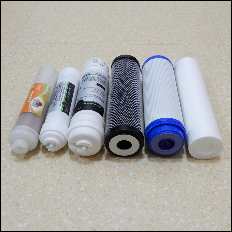 仕翰六级净水器滤芯套装 六级净水器北方少垢版滤芯套装
