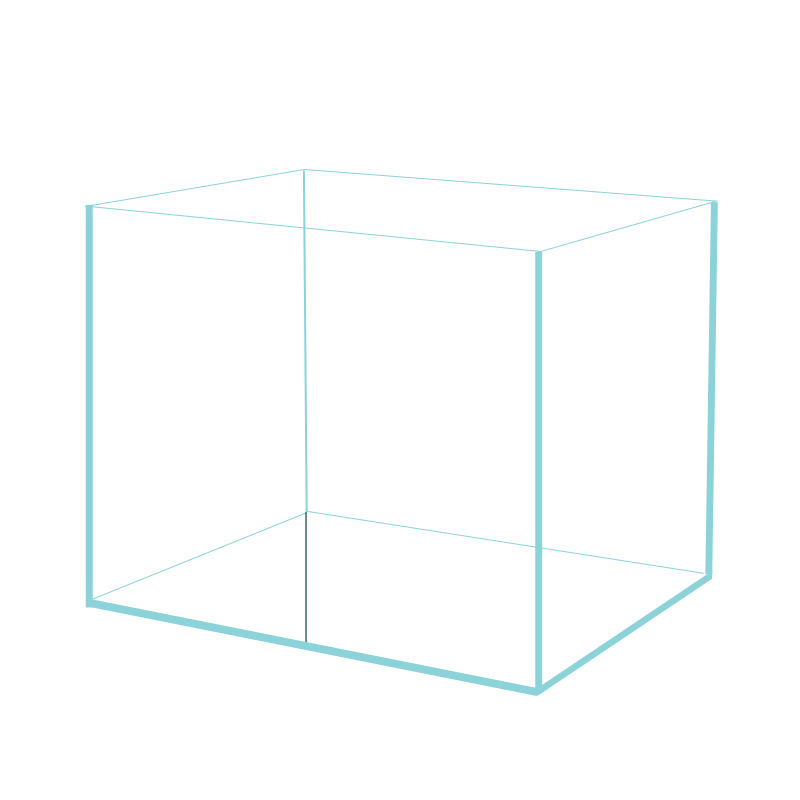 金晶超白玻璃鱼缸定做定制水族箱客厅小型长方形草缸海水缸乌龟缸