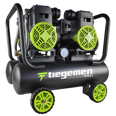 喷真石漆专用空压机水包砂硅藻泥外墙喷涂高压无油打气泵单相220V