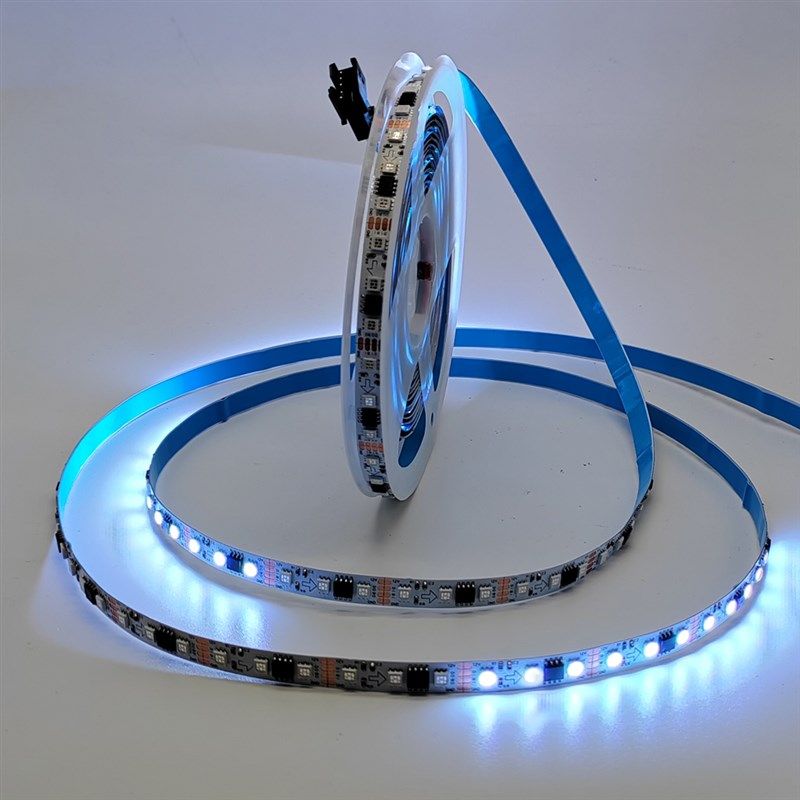3535rgb流水跑马全彩氛围软灯条12V16703断点续传灯带幻彩可编程