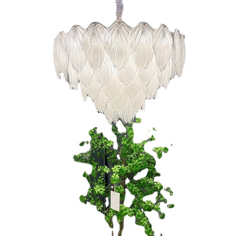 后现代玻璃吊灯客厅新款设计师个性创意餐厅法式卧室灯具