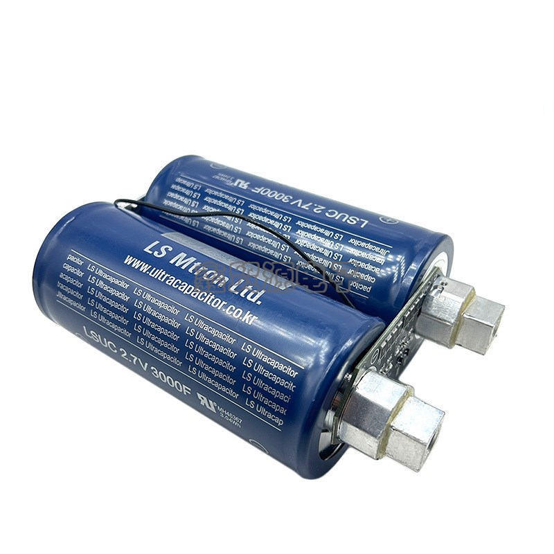 LSUC5.4V1500F超级电容器2.7V3000F*2超级电容大电流带电压保护板