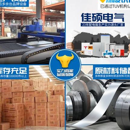 佳硕照明配电箱 家用开关机械电表箱 户内项配电箱 pz40电表箱
