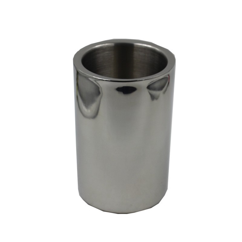 1500ML直身冰桶酒吧用品 不锈钢双层加厚冰桶保温冰桶 金属冰块桶