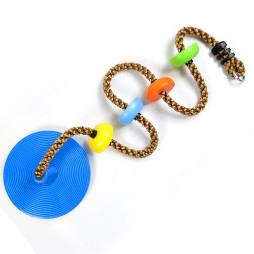 儿童圆盘秋千pe圆盘爬绳儿童吊绳户外秋千室内圆盘树爬绳