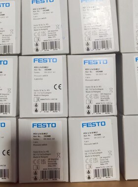 FESTO费斯托压力开关PEV-1/4-B-M12 102488/PEV-1/4-SC-OD 161760