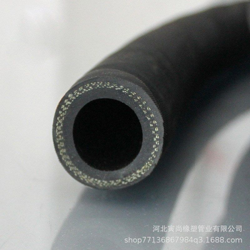 高压油管夹布胶管黑色橡胶管软胶管水管液压管油管耐高温耐油胶管