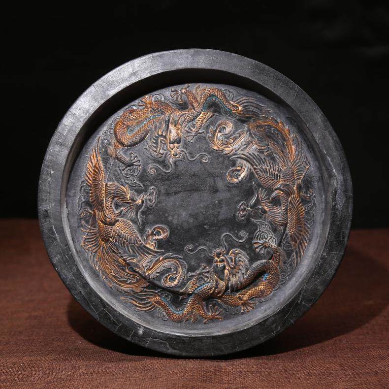 古法二十七两工艺收藏精品实用摆件老墨文房四宝墨条墨锭墨块徽墨