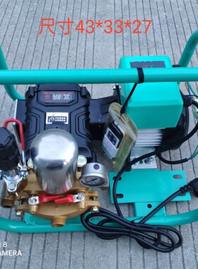 48V-60V220V智能电动车电瓶电池喷雾器 电机机动 动力打药机 农用